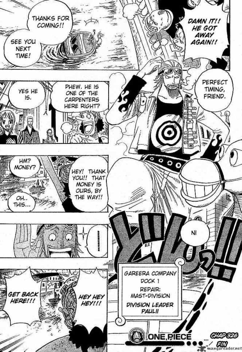 One Piece Chapter 326 - Page 17