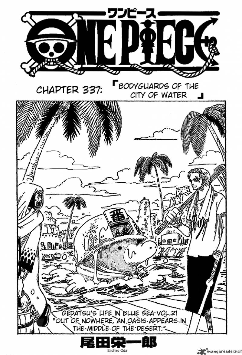 One Piece Chapter 337 - Page 1