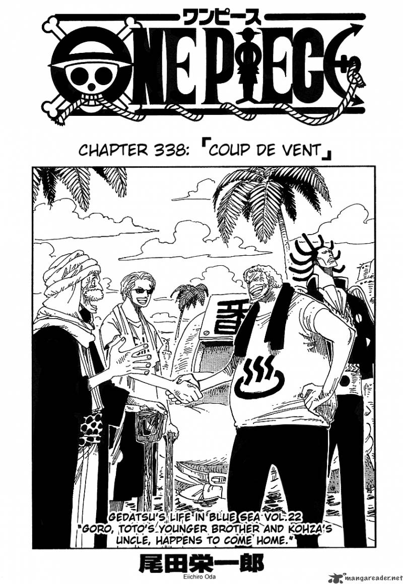 One Piece Chapter 338 - Page 1