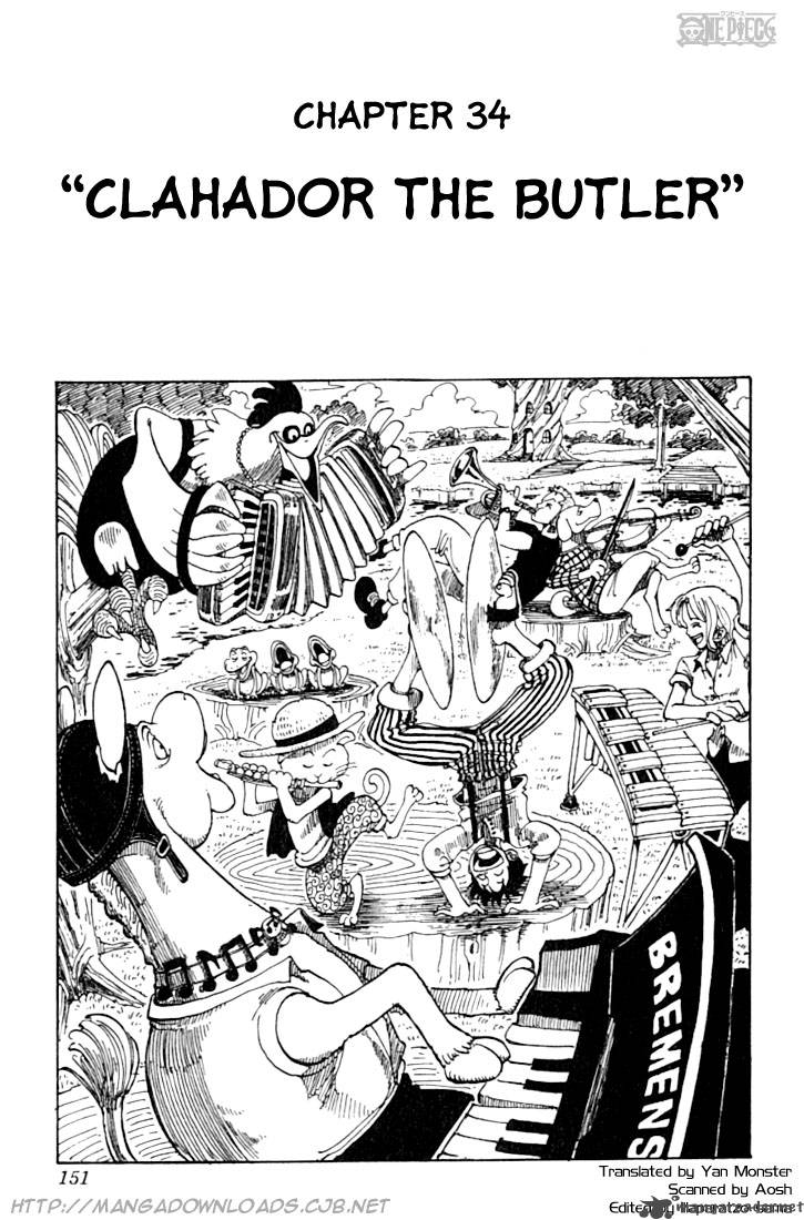 One Piece Chapter 34 - Page 1