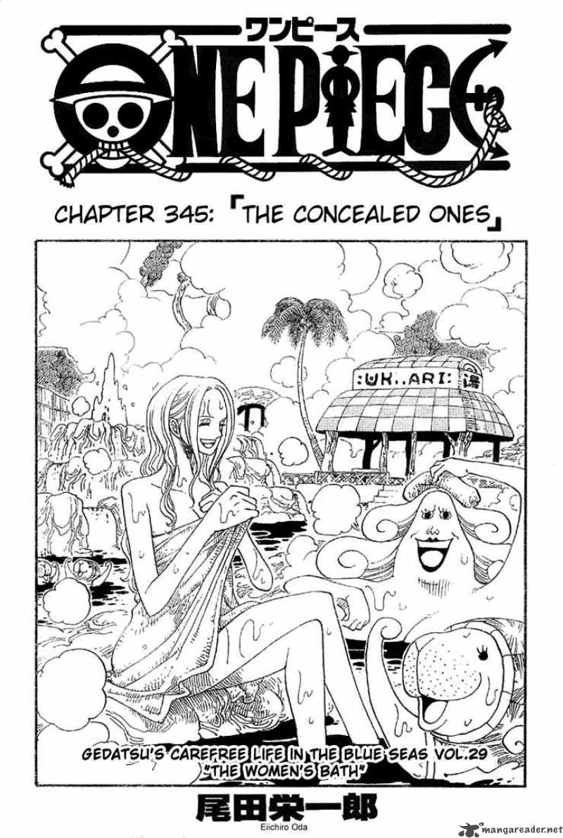 One Piece Chapter 345 - Page 1