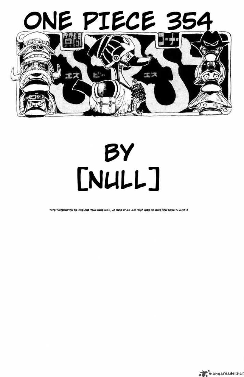 One Piece Chapter 354 - Page 19