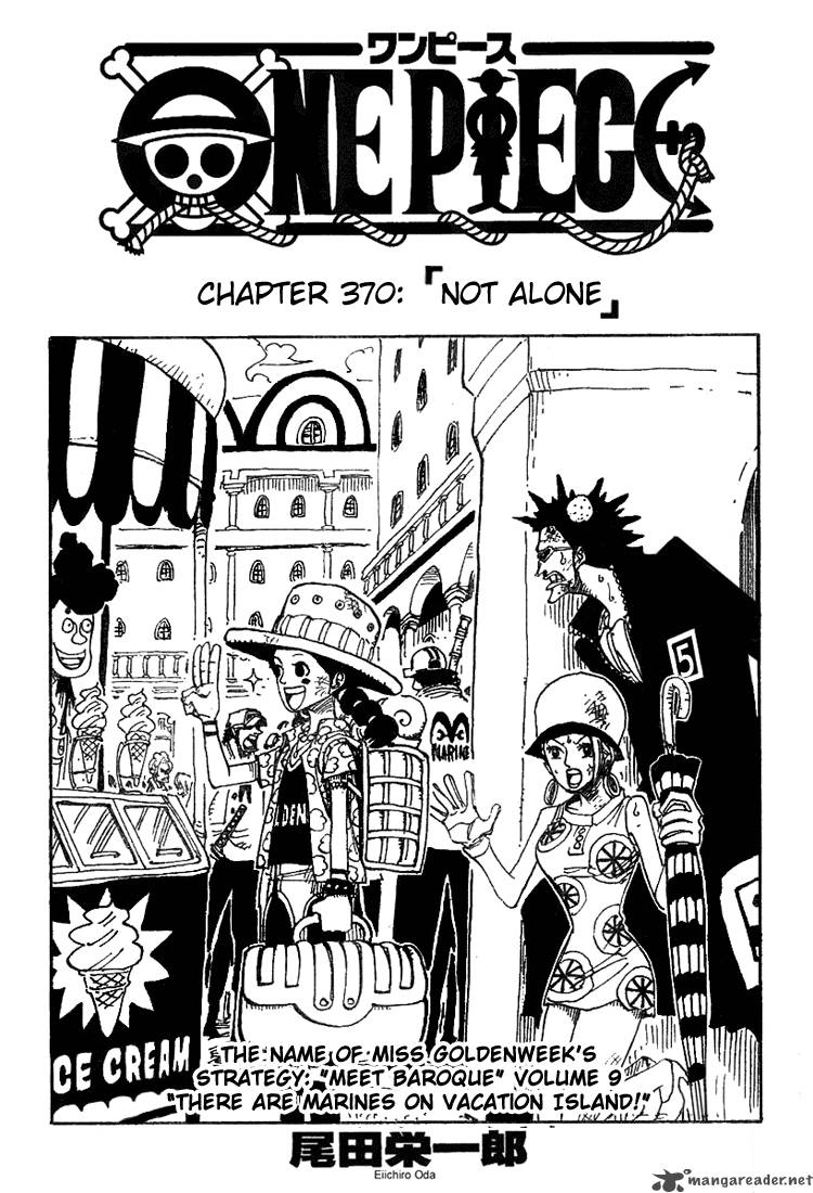 One Piece Chapter 370 - Page 1