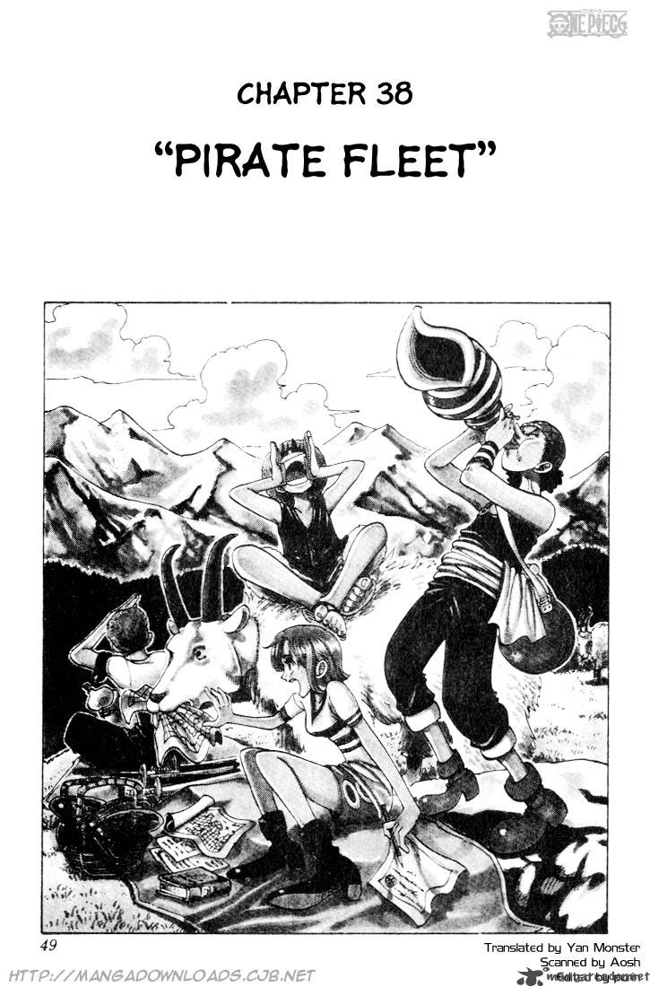 One Piece Chapter 38 - Page 1