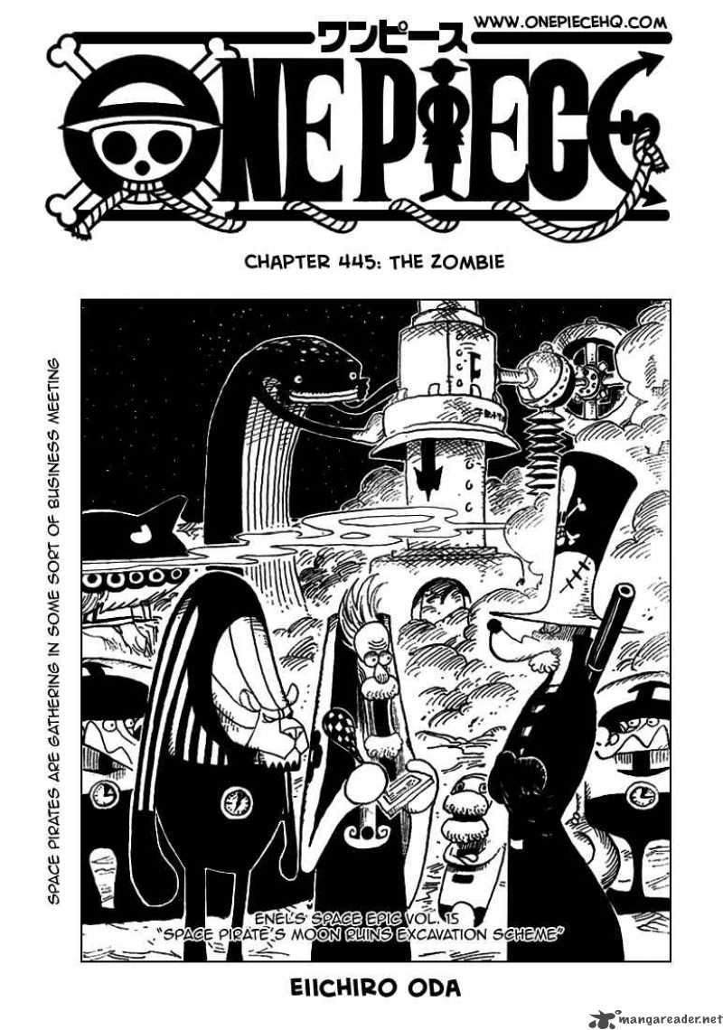 One Piece Chapter 445 - Page 2