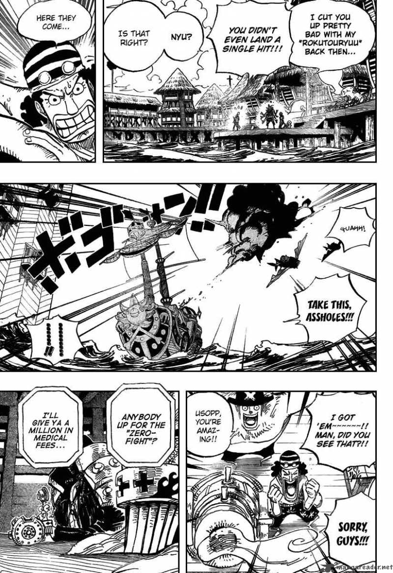 One Piece Chapter 493 - Page 11