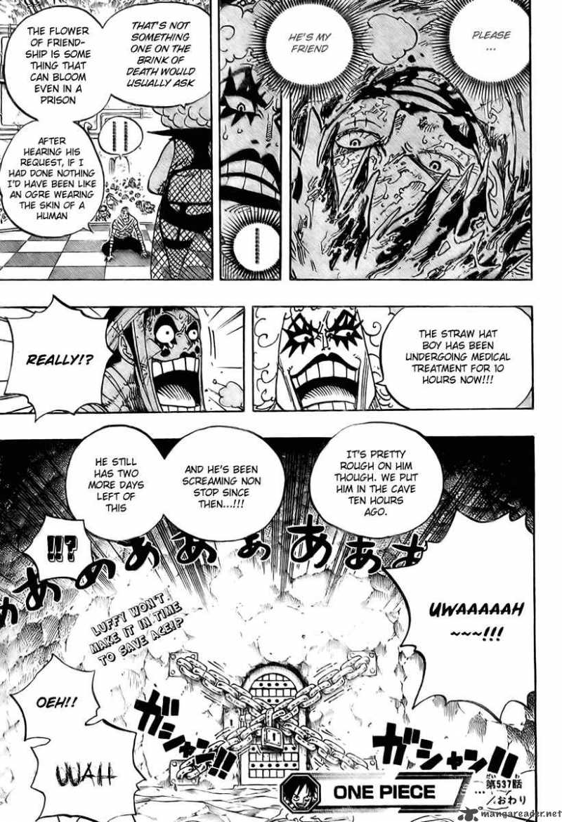 One Piece Chapter 537 - Page 17