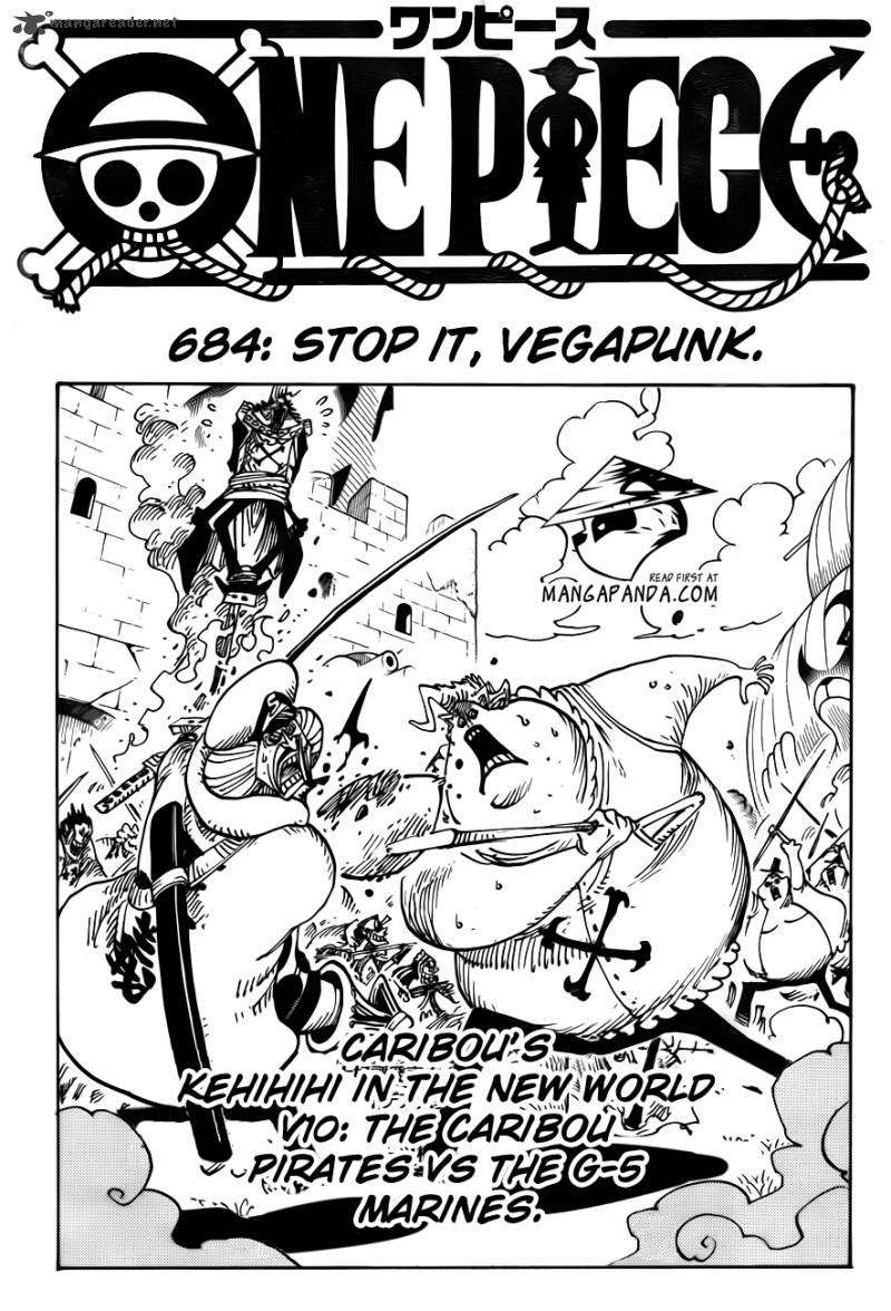 One Piece Chapter 684 - Page 1