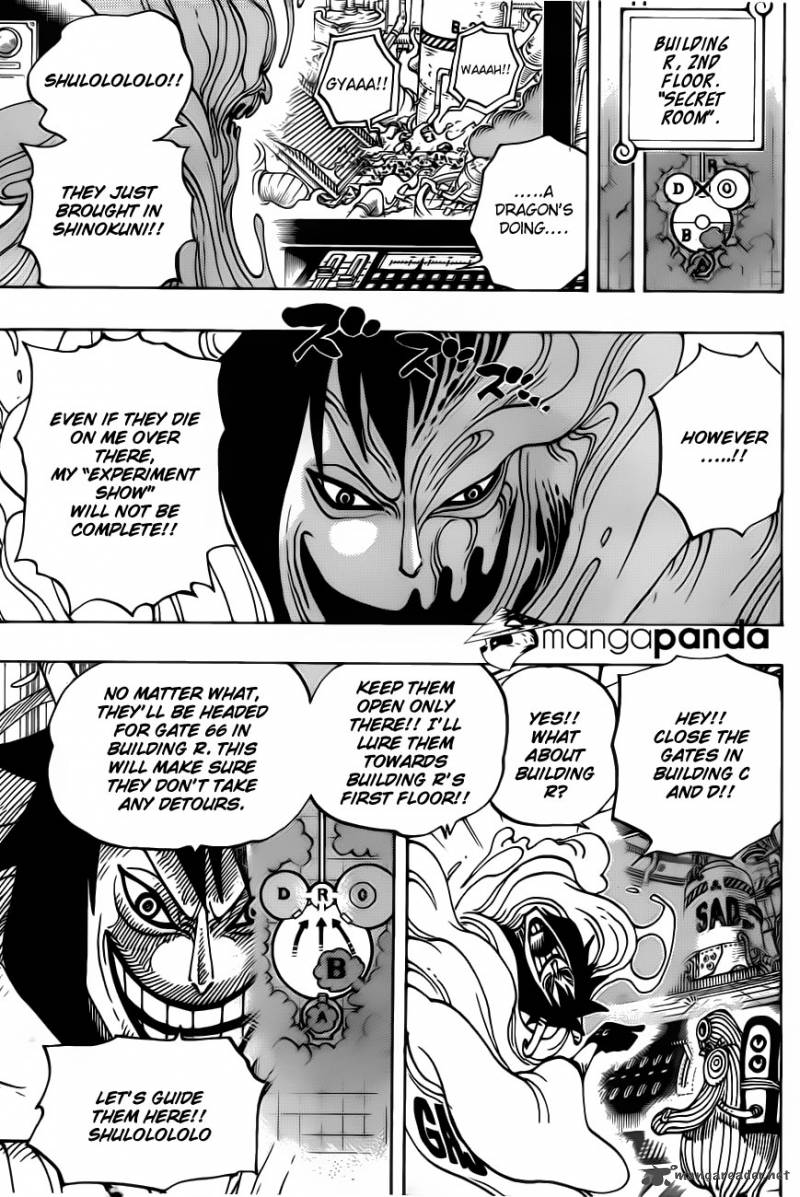 One Piece Chapter 684 - Page 11