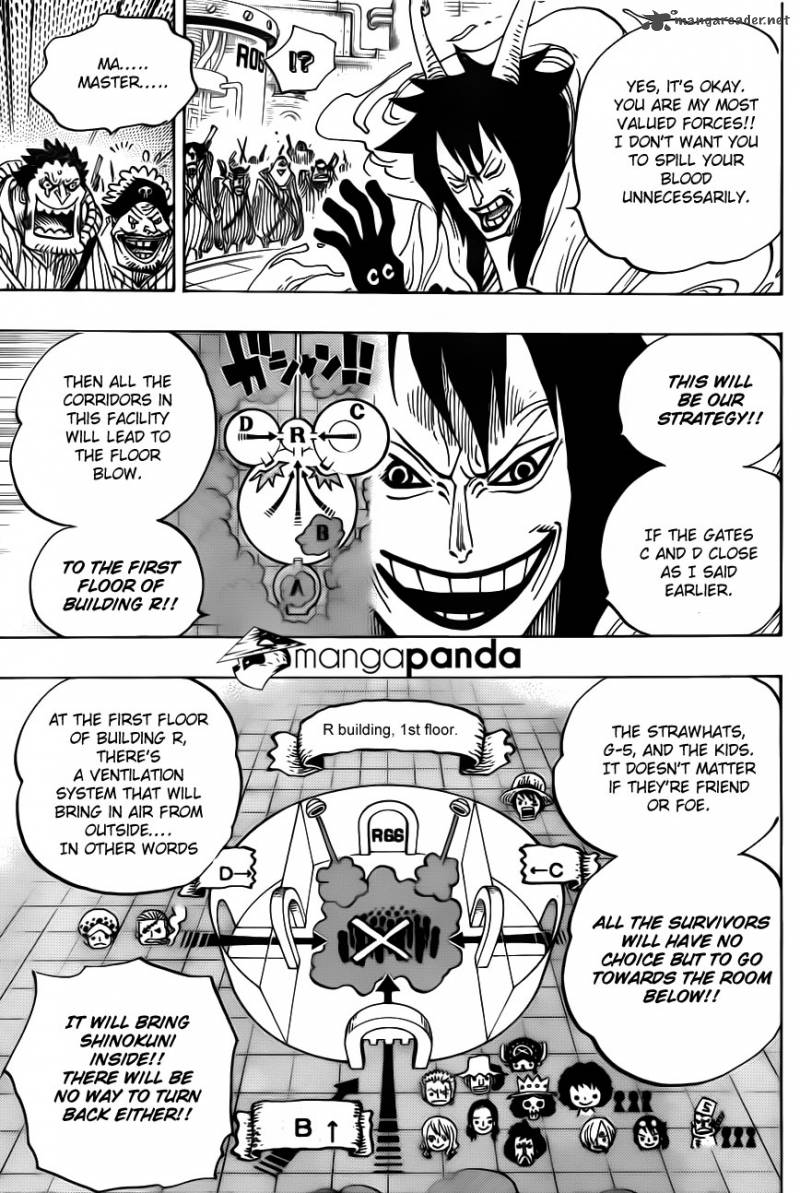 One Piece Chapter 684 - Page 13