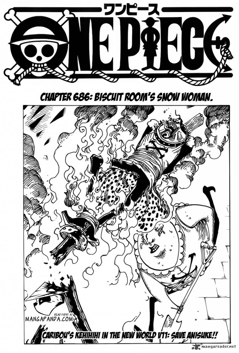 One Piece Chapter 686 - Page 3