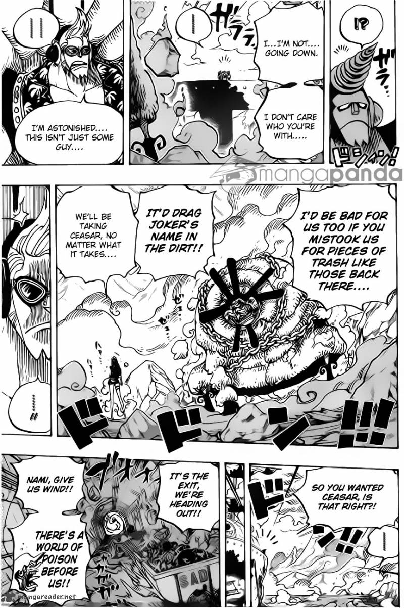 One Piece Chapter 695 - Page 8