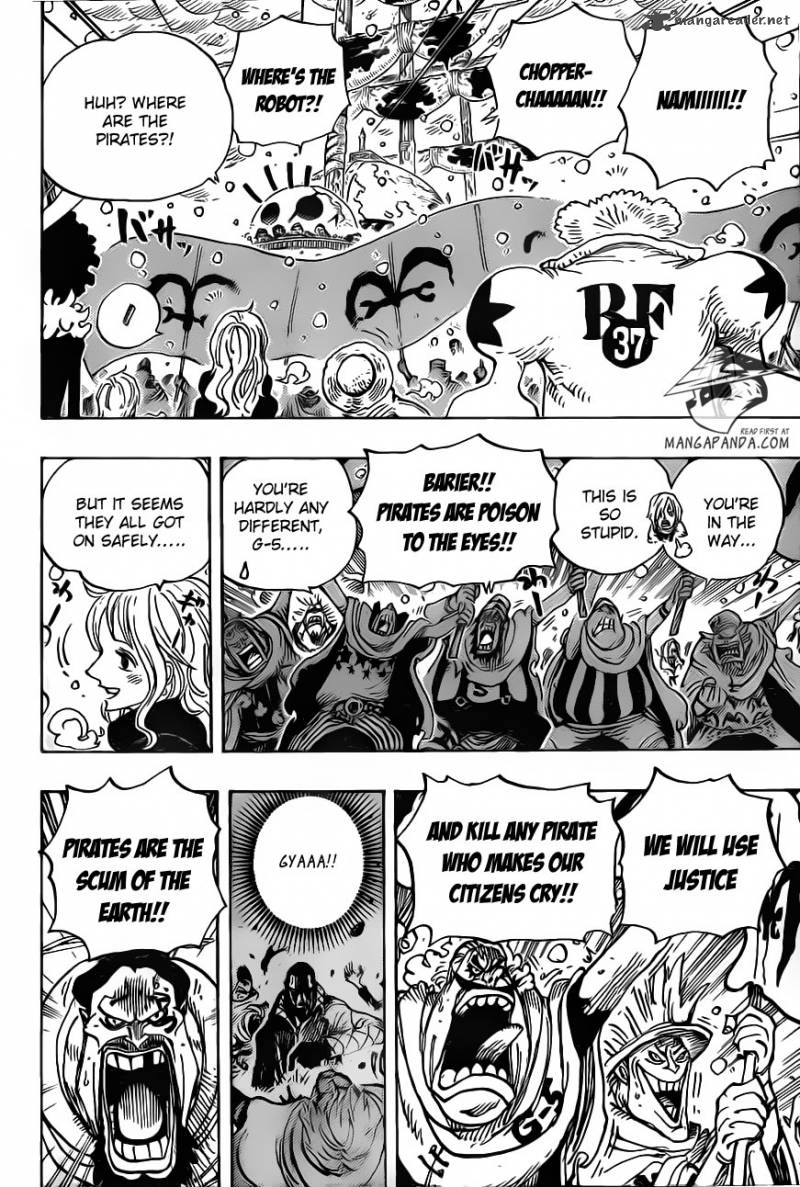 One Piece Chapter 697 - Page 8