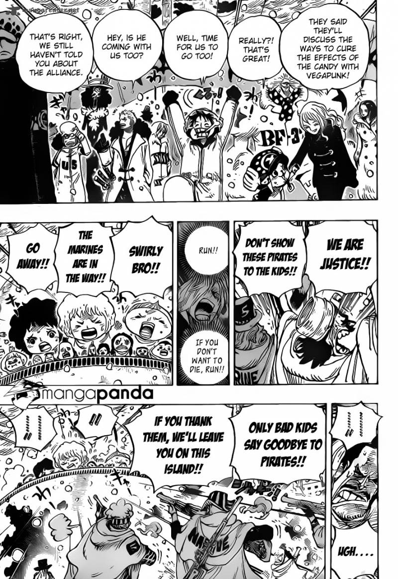 One Piece Chapter 697 - Page 9