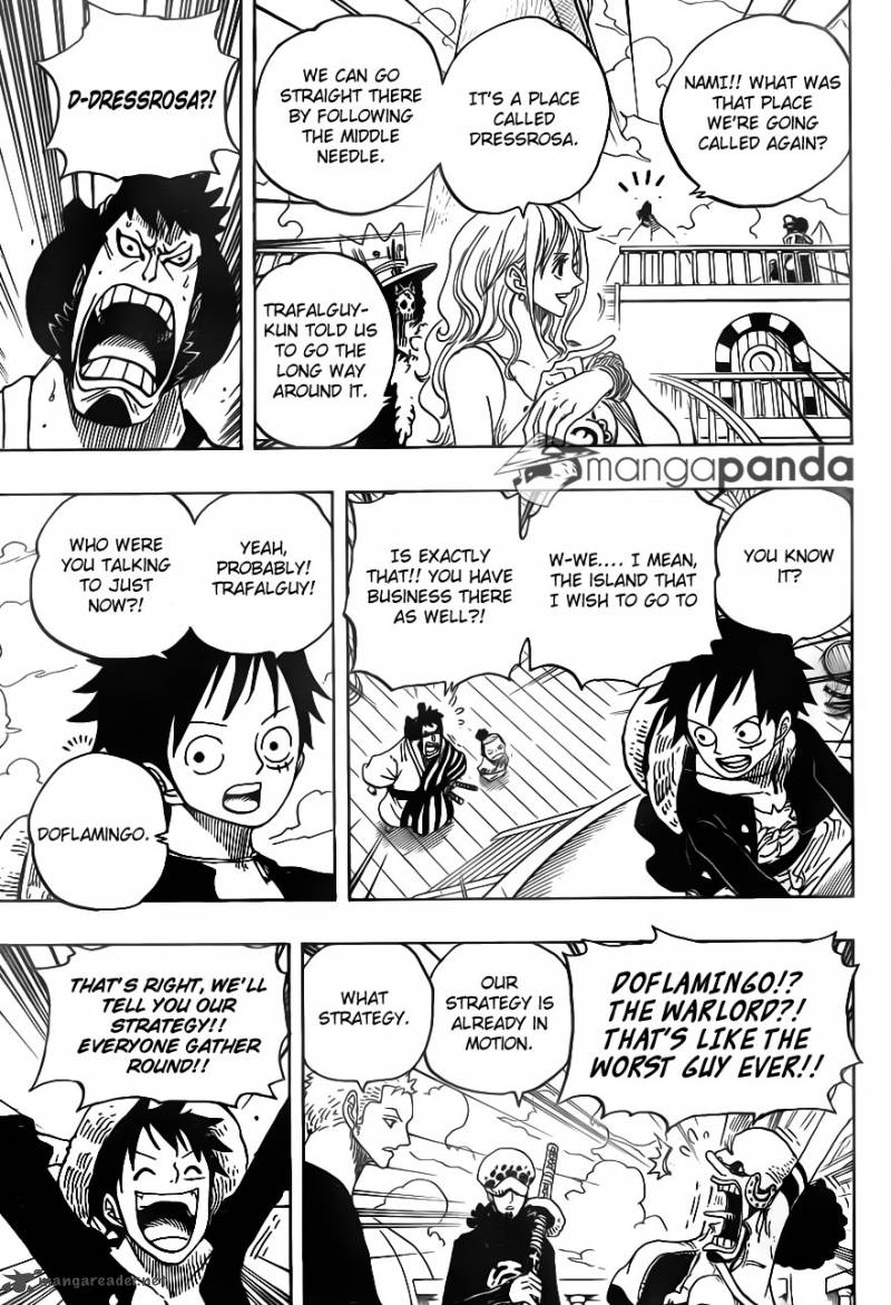 One Piece Chapter 698 - Page 13