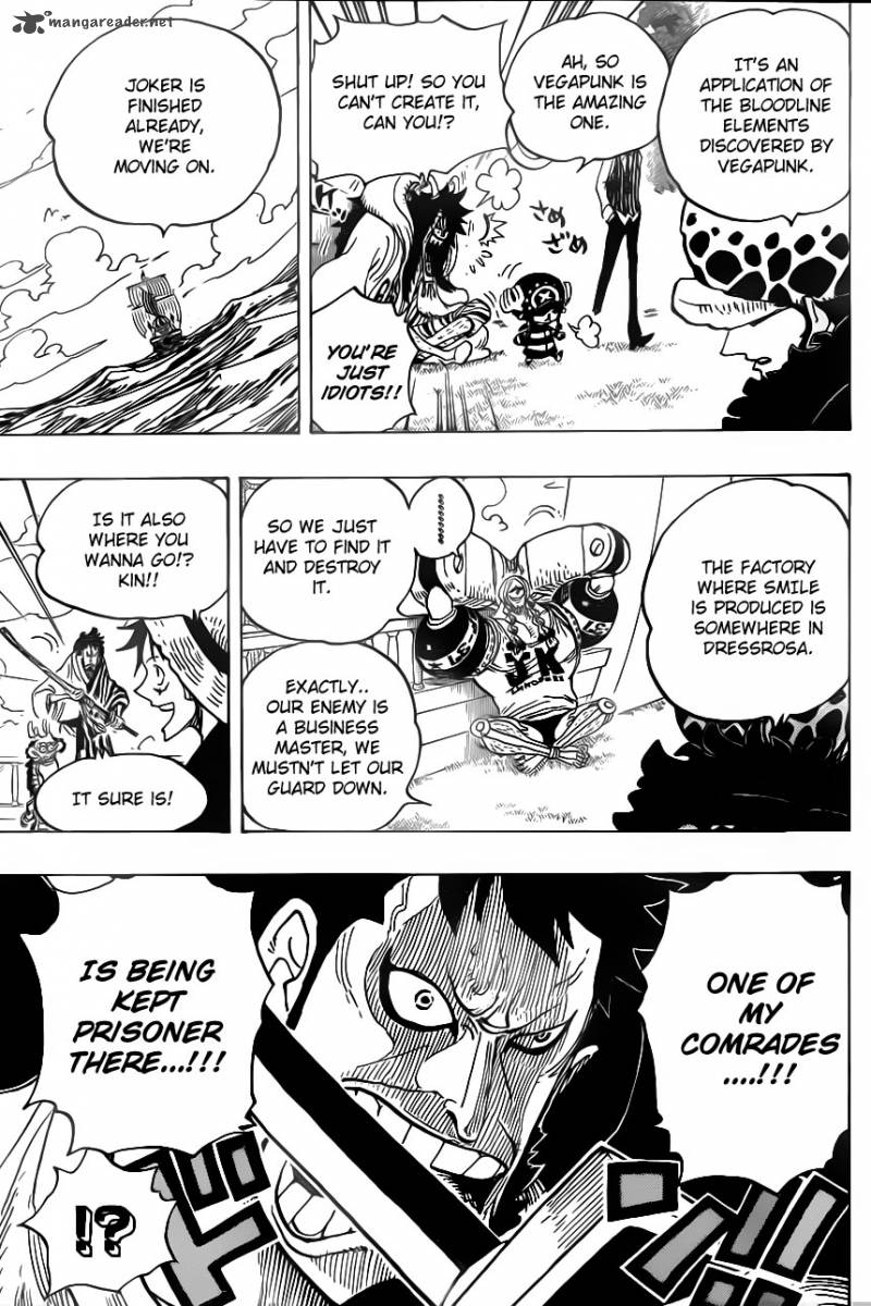 One Piece Chapter 698 - Page 19