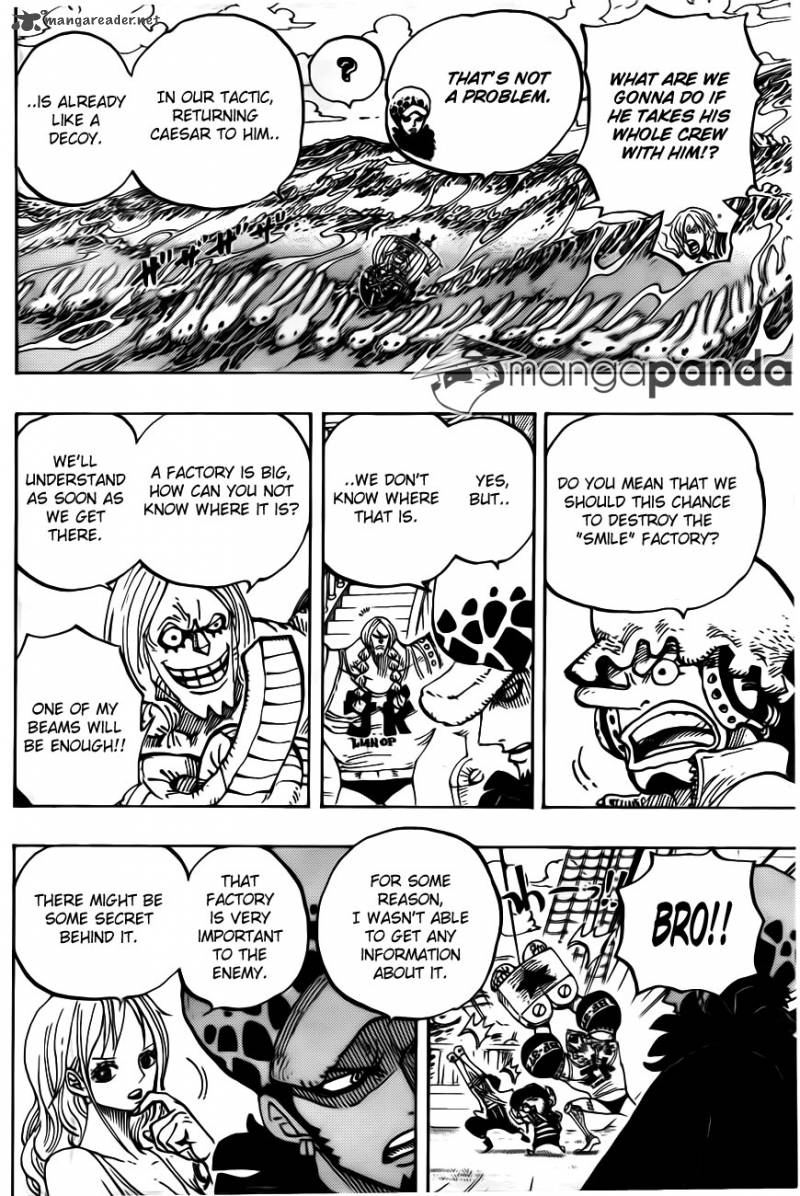 One Piece Chapter 700 - Page 11