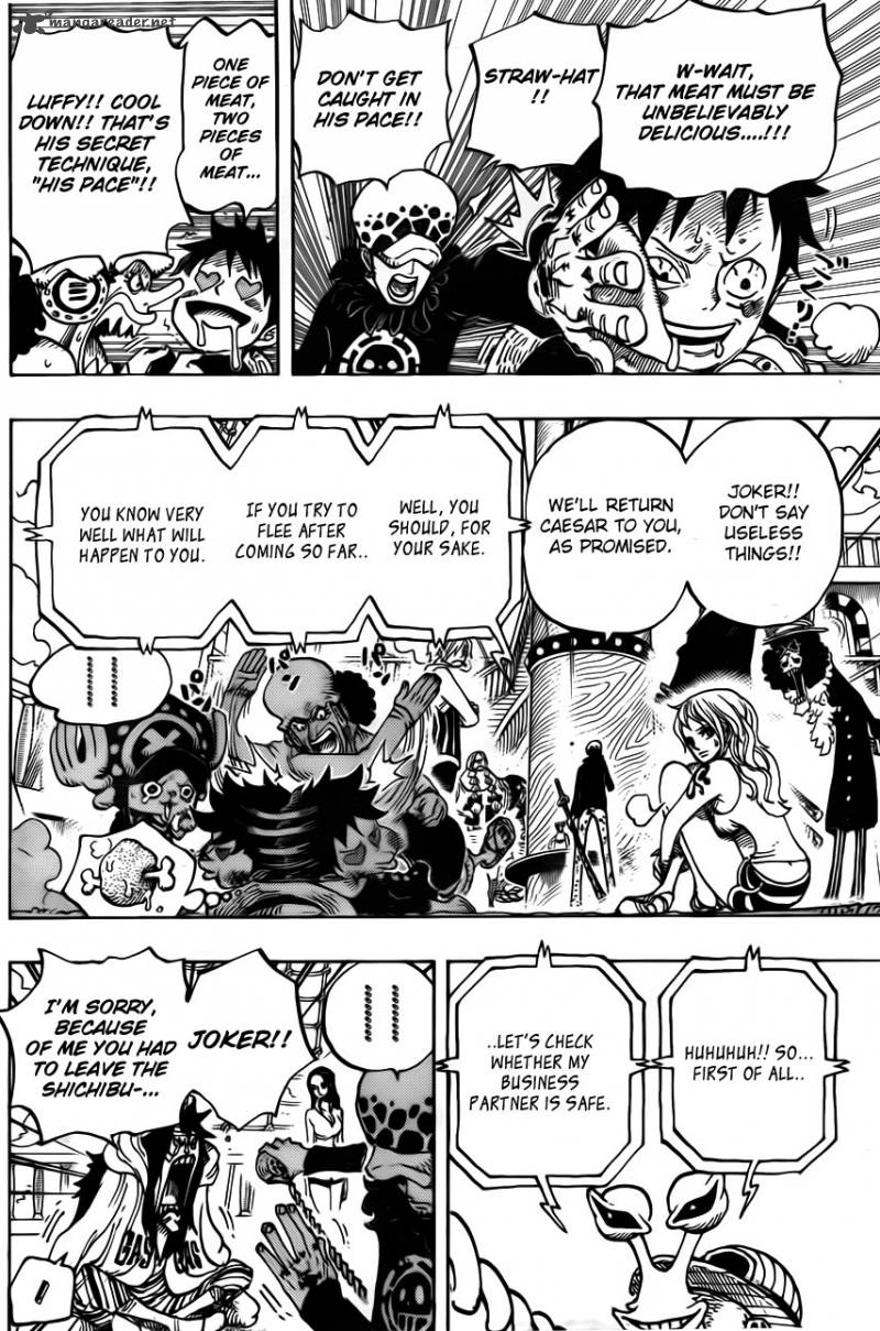 One Piece Chapter 700 - Page 9