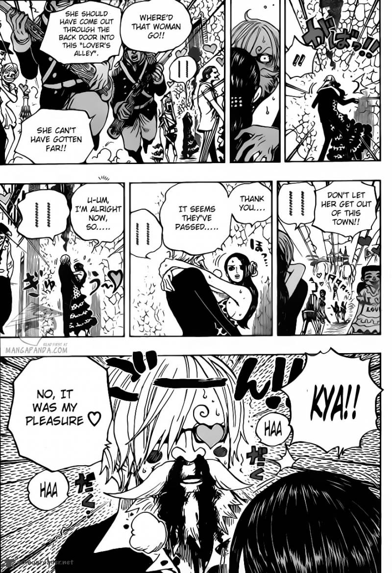 One Piece Chapter 703 - Page 11