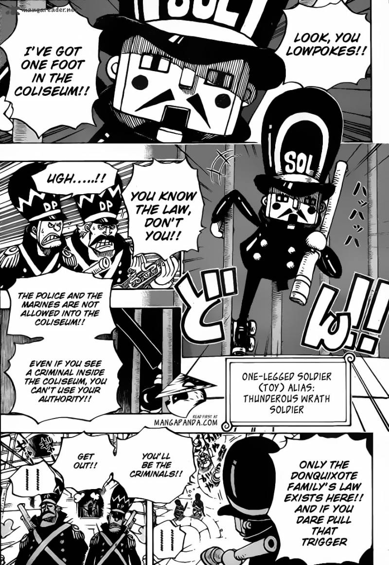 One Piece Chapter 703 - Page 15