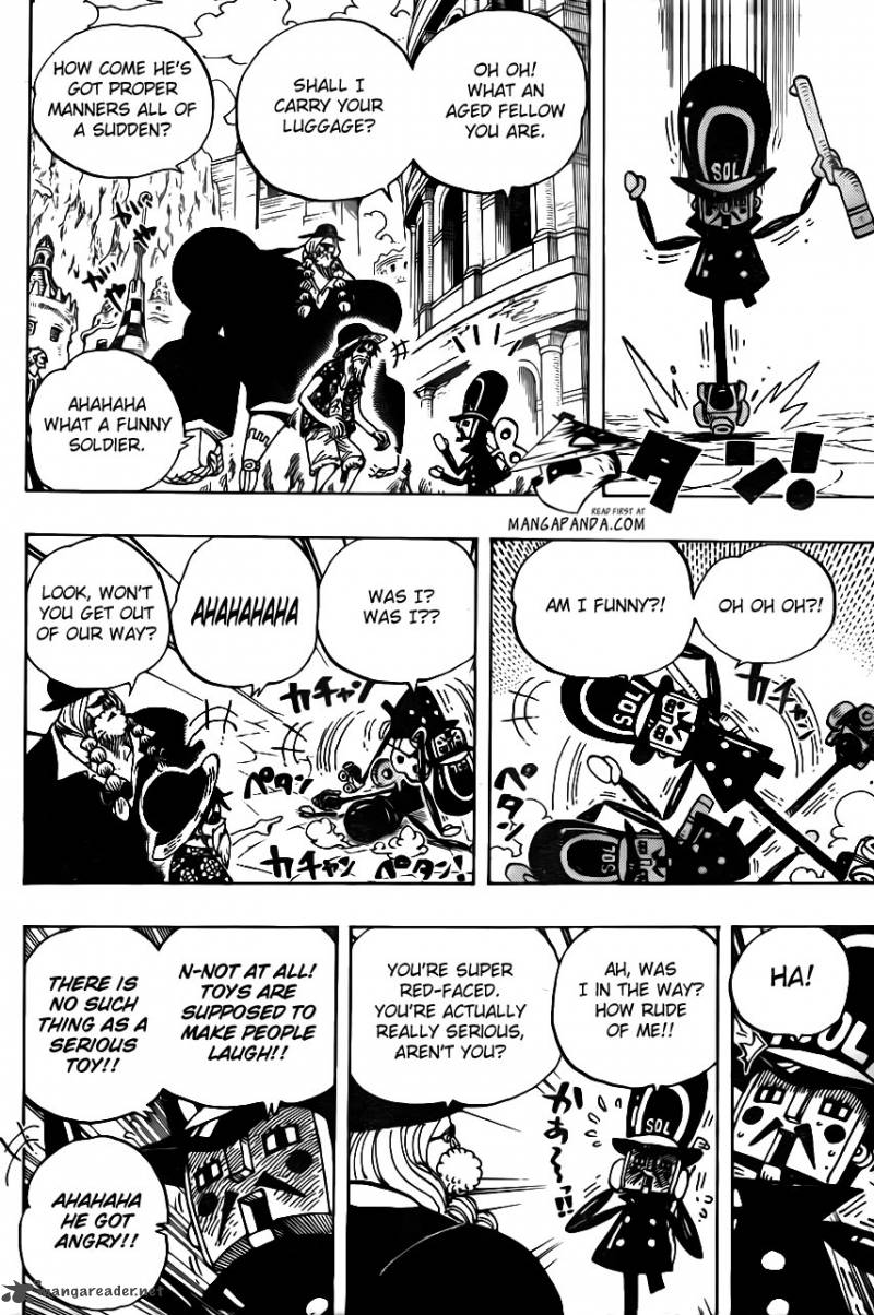 One Piece Chapter 703 - Page 16