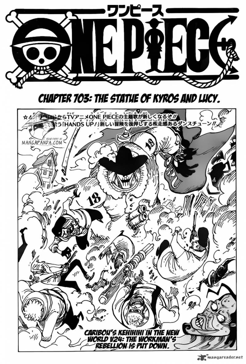 One Piece Chapter 704 - Page 3