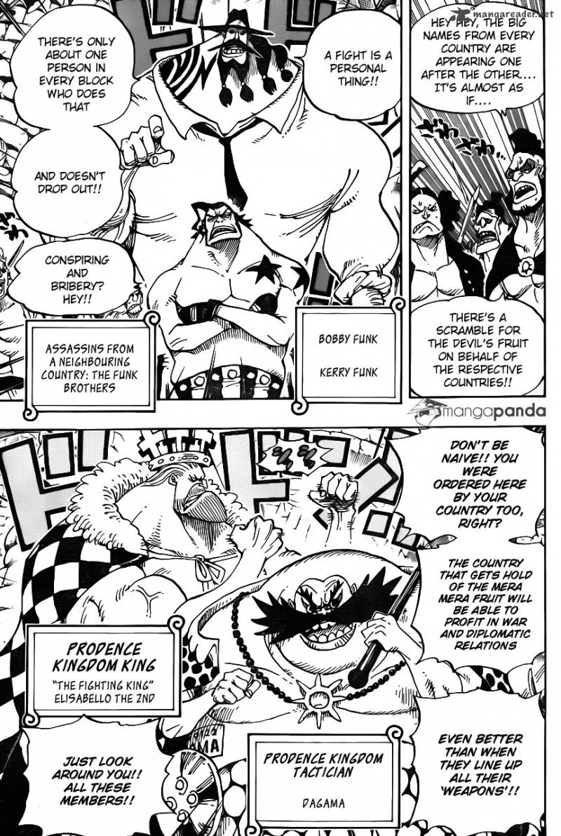 One Piece Chapter 704 - Page 7