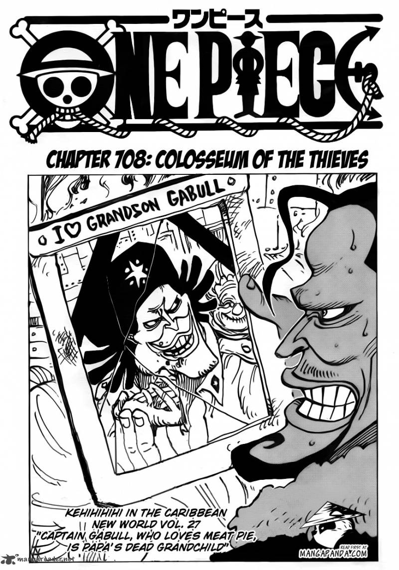 One Piece Chapter 708 - Page 3