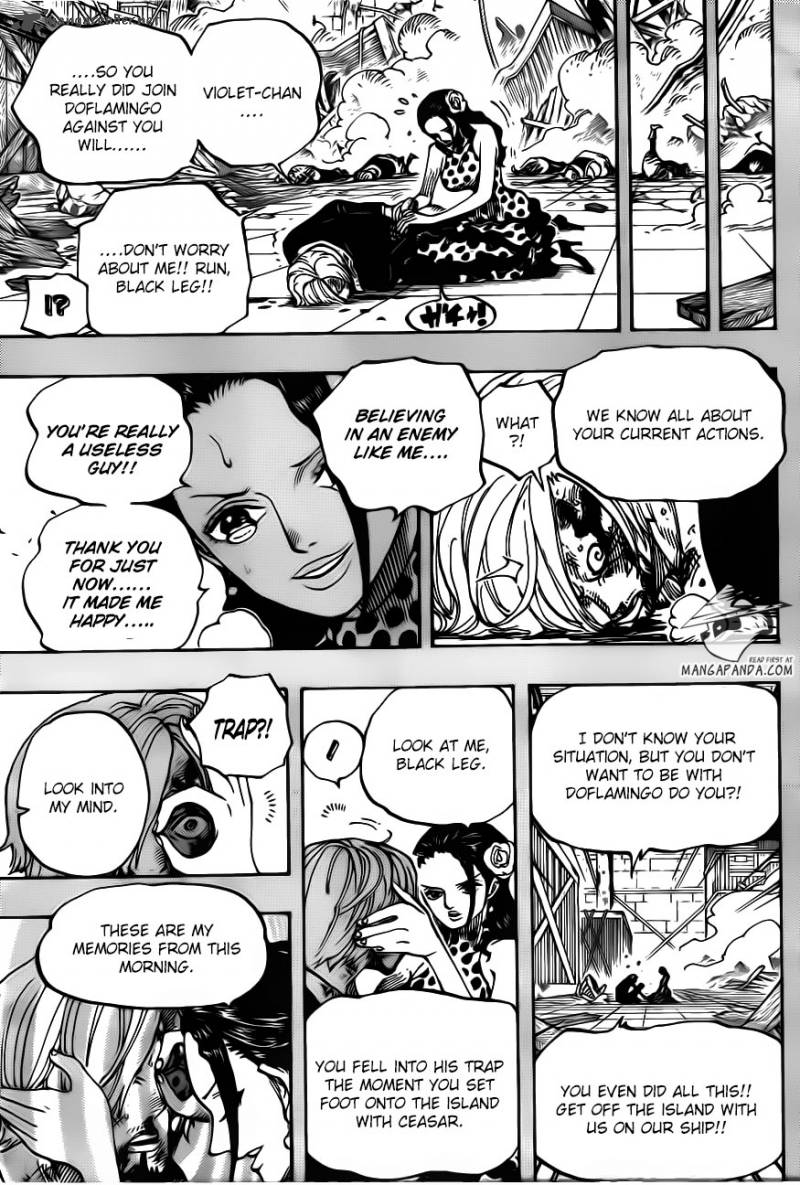 One Piece Chapter 712 - Page 10