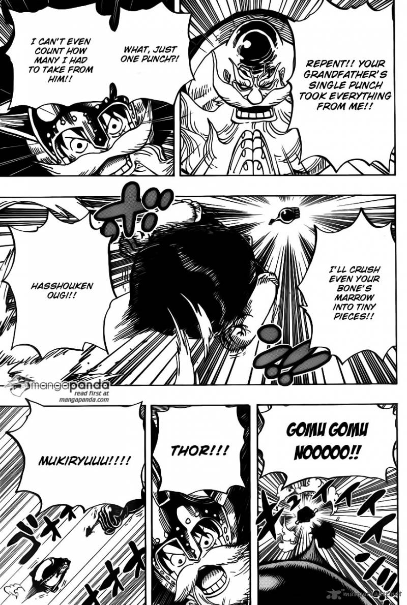 One Piece Chapter 719 - Page 15