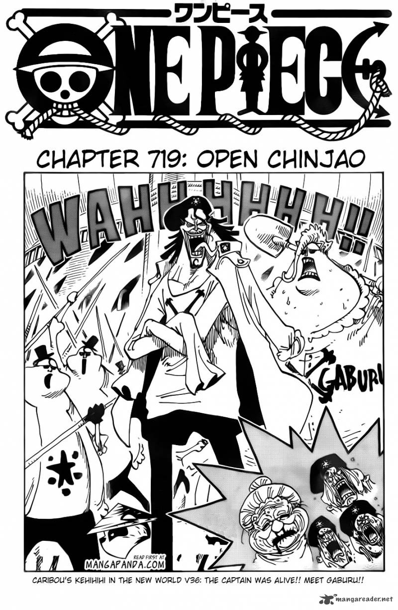 One Piece Chapter 719 - Page 3