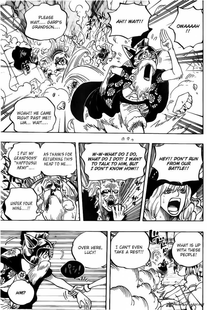 One Piece Chapter 720 - Page 11