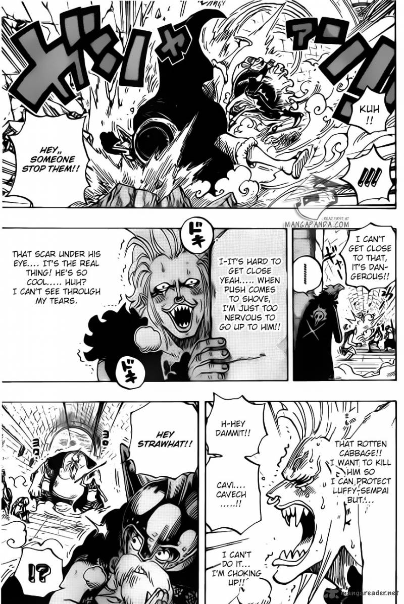 One Piece Chapter 720 - Page 9