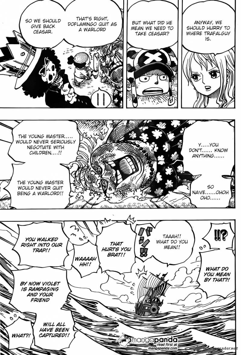 One Piece Chapter 723 - Page 11