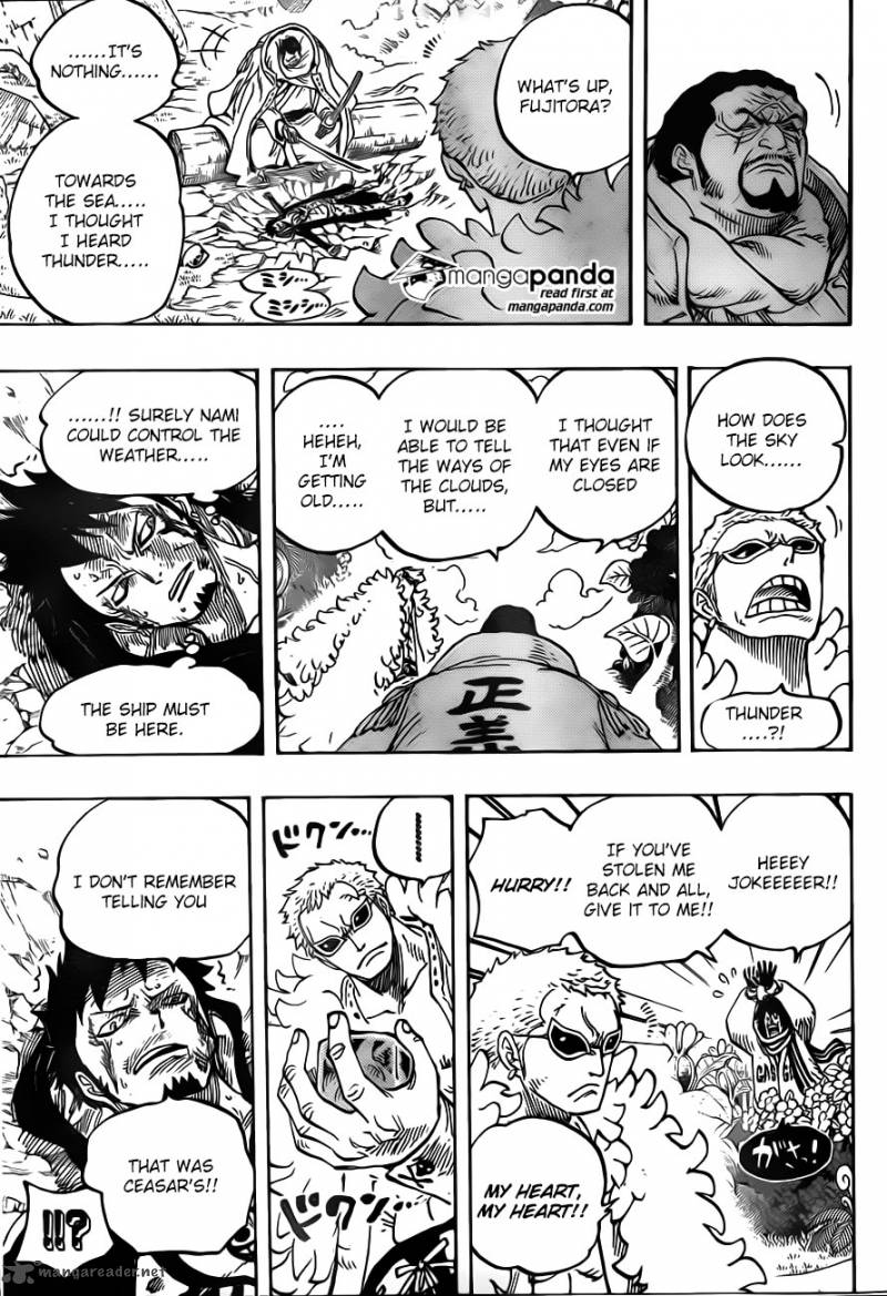 One Piece Chapter 723 - Page 13