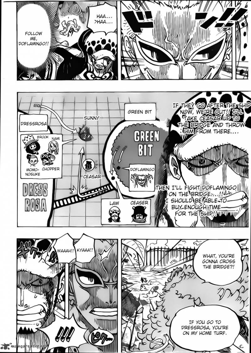 One Piece Chapter 723 - Page 18