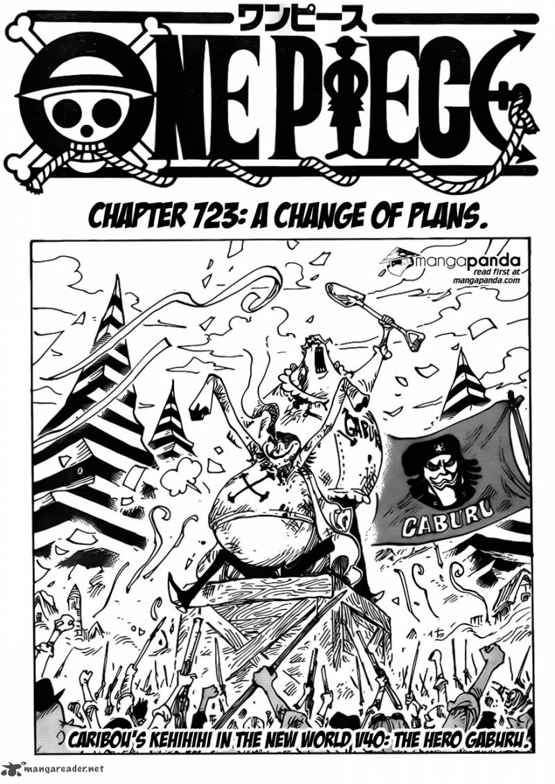 One Piece Chapter 723 - Page 3