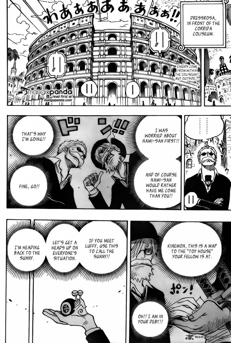 One Piece Chapter 723 - Page 4