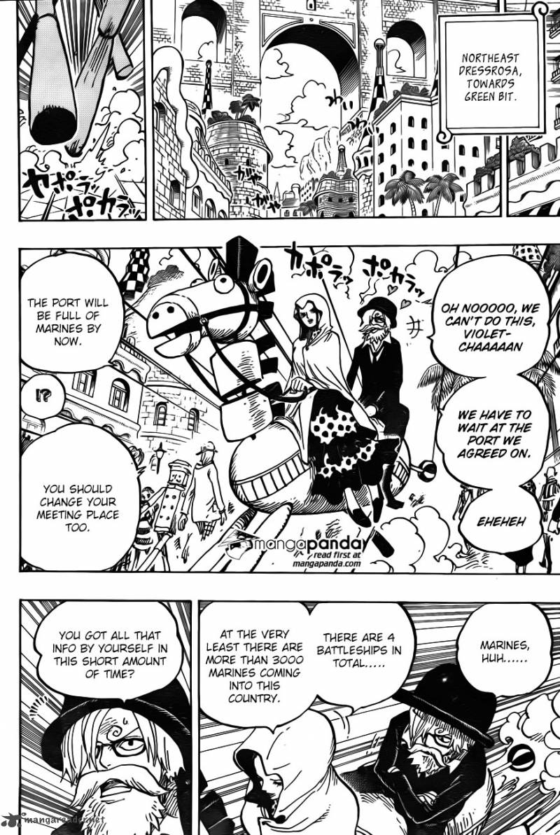 One Piece Chapter 723 - Page 8