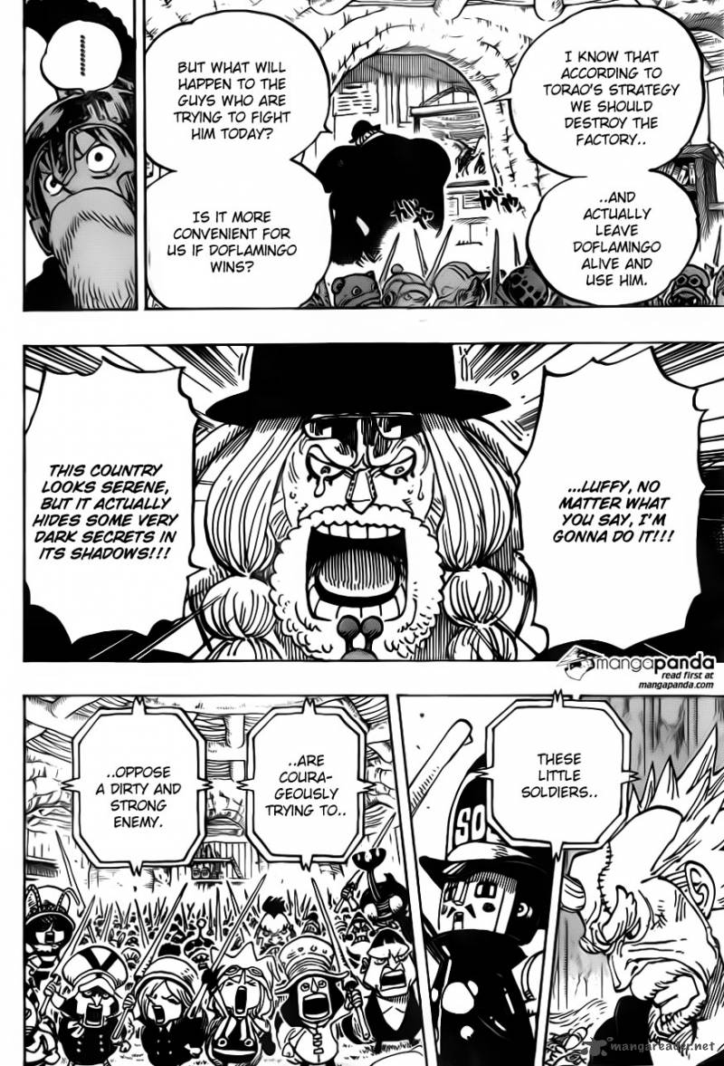 One Piece Chapter 729 - Page 14