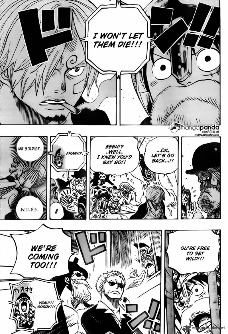 One Piece Chapter 729 - Page 15