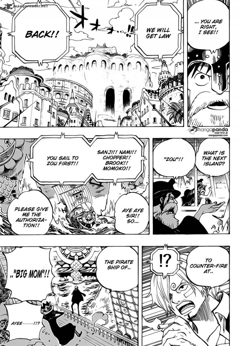 One Piece Chapter 730 - Page 17