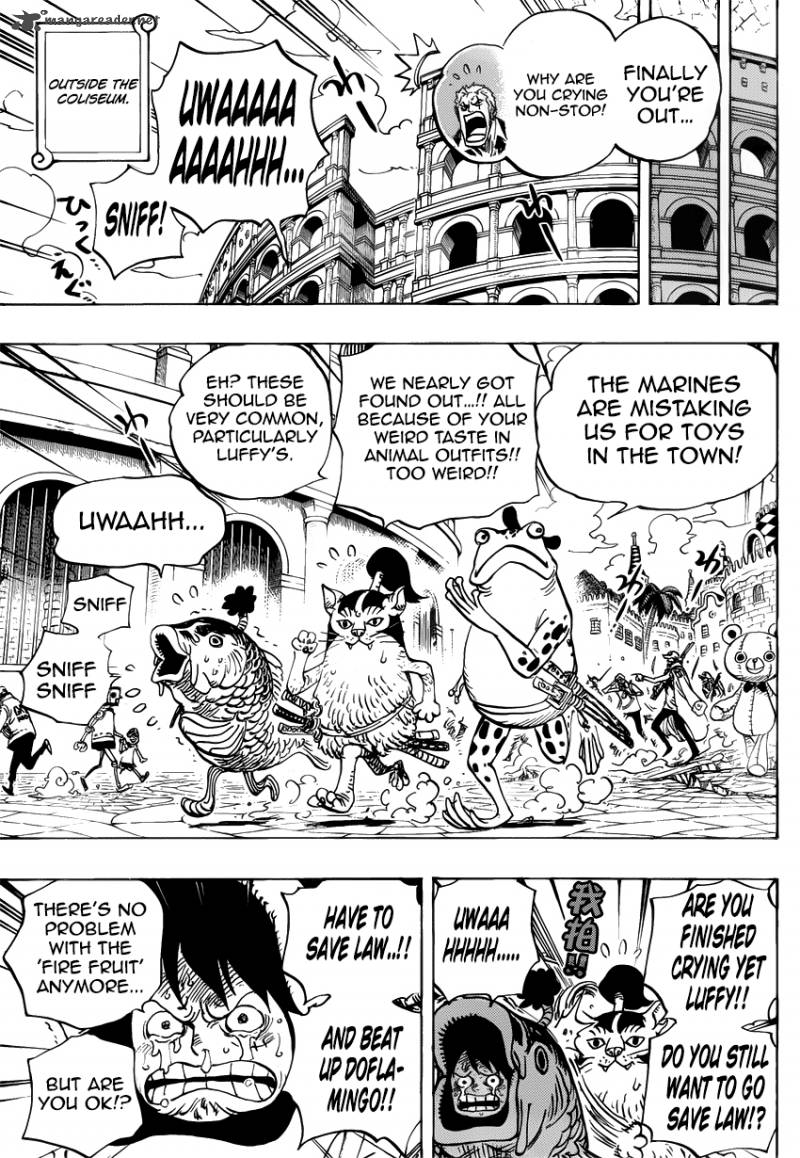 One Piece Chapter 731 - Page 17