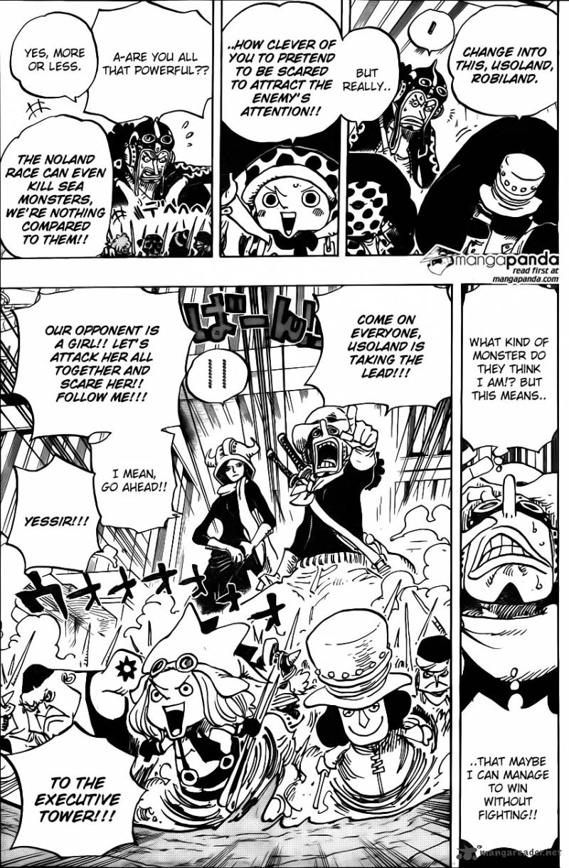 One Piece Chapter 733 - Page 10