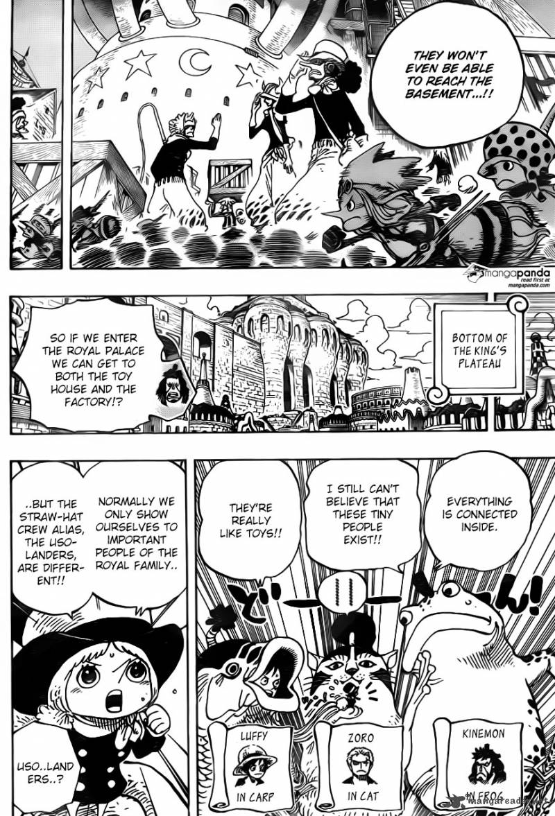 One Piece Chapter 734 - Page 19