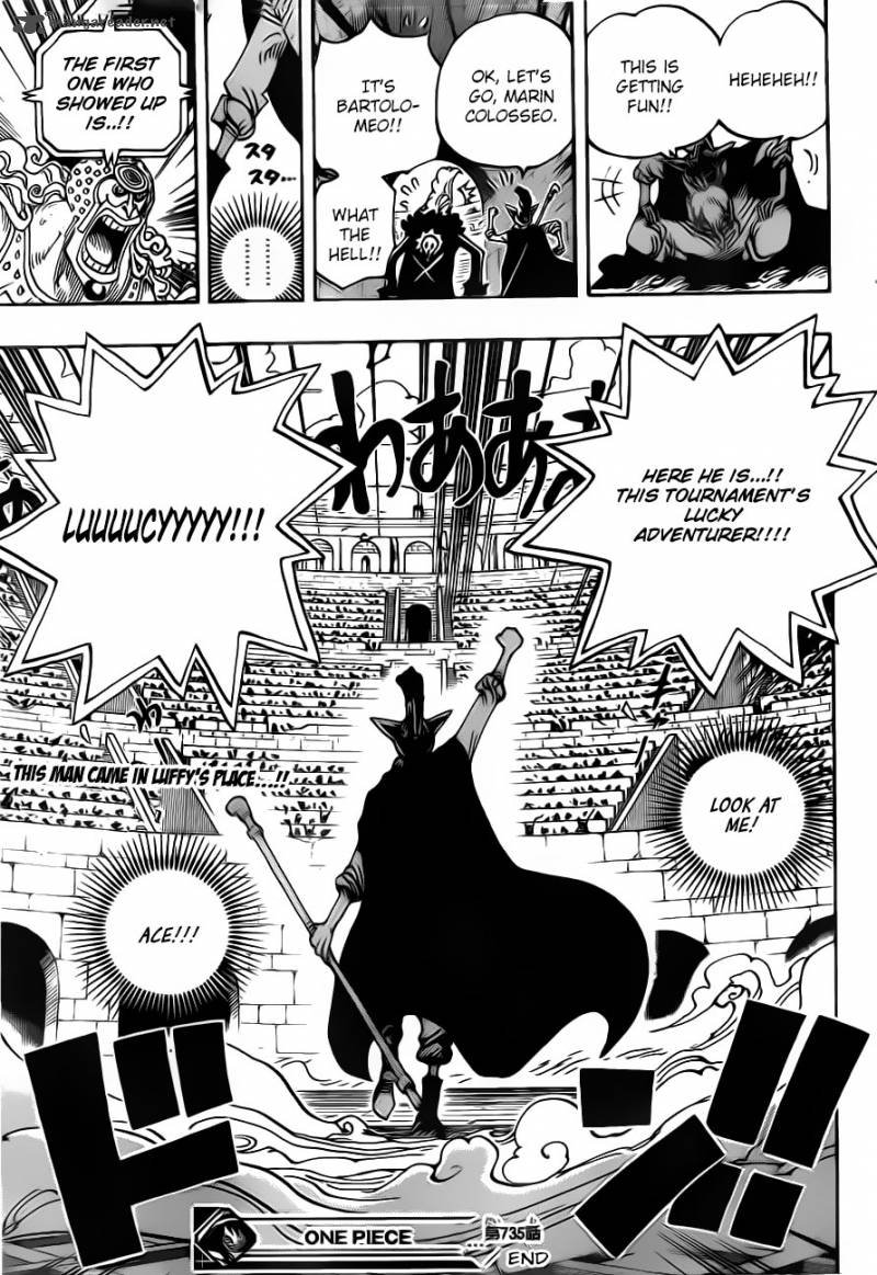 One Piece Chapter 735 - Page 21