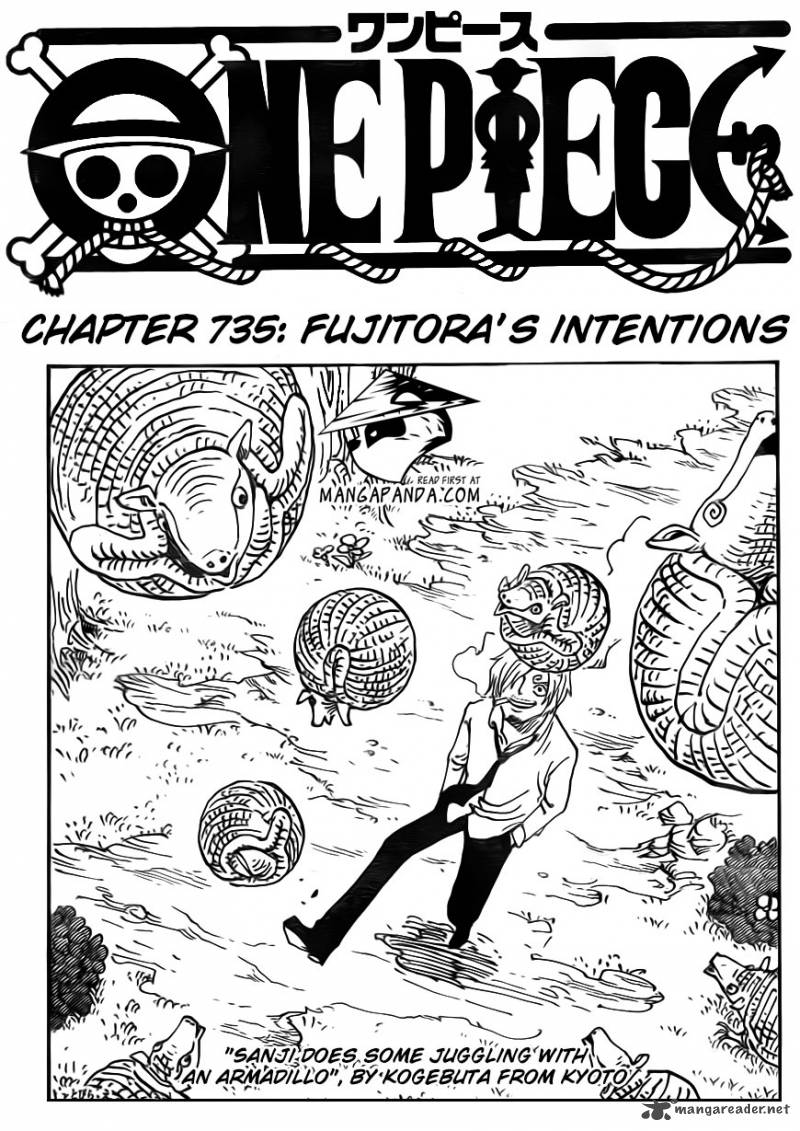 One Piece Chapter 735 - Page 3