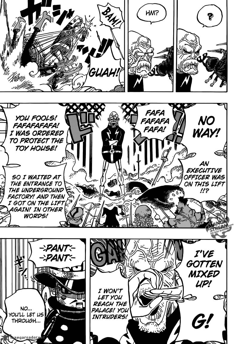 One Piece Chapter 736 - Page 17