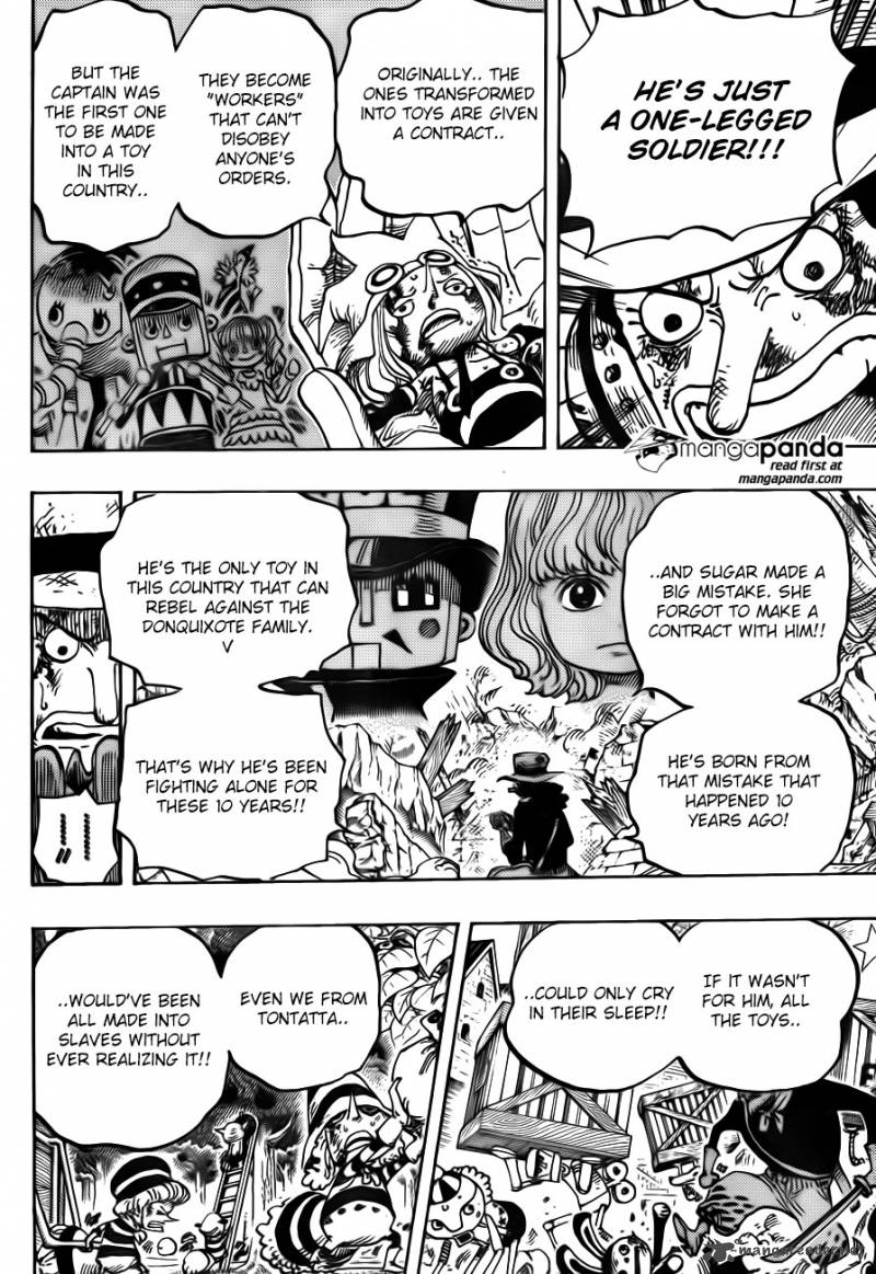 One Piece Chapter 739 - Page 20