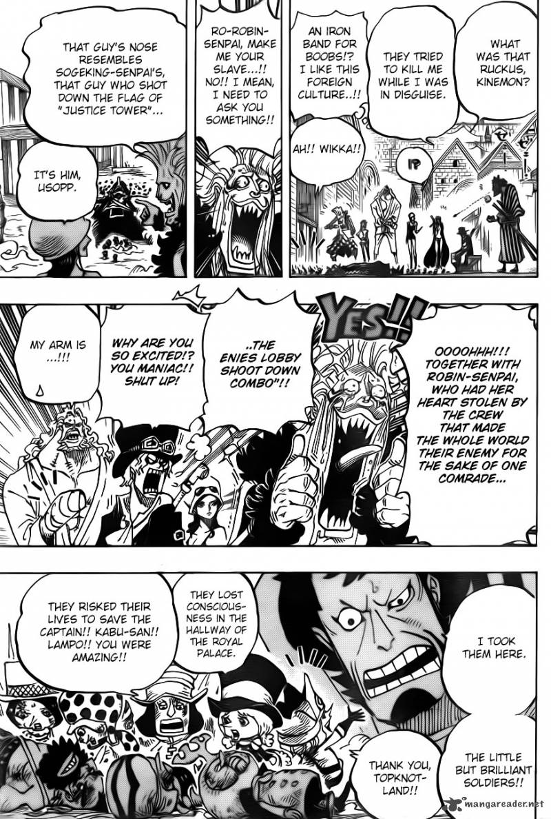 One Piece Chapter 746 - Page 7